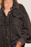 Washed Black Shirt