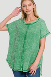 Washed Waffle Tee