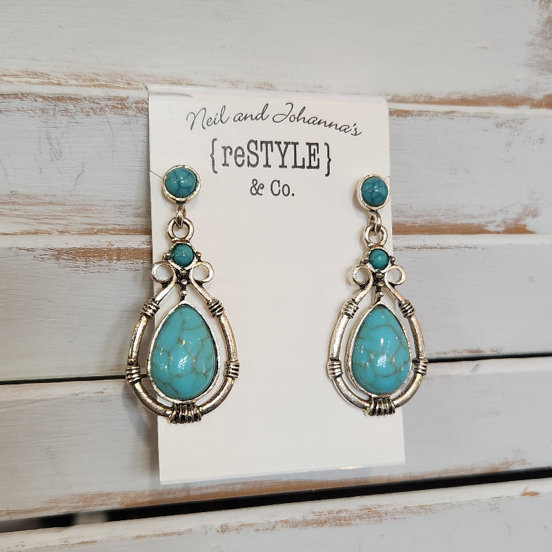 Western Style Dangle Earrings
