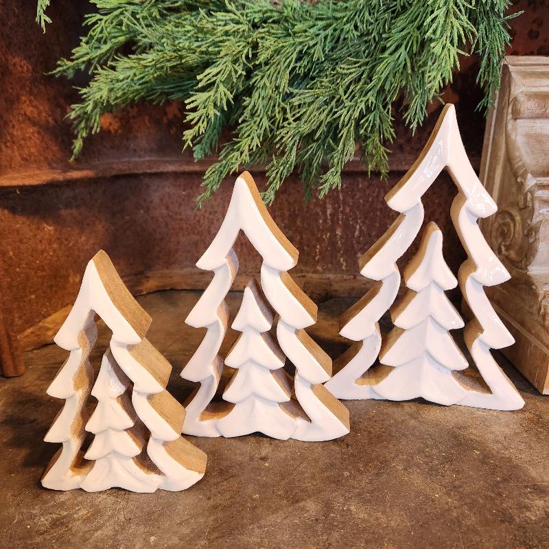 White Cutout Tree small medium and large