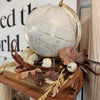 White Pumpkin & Oak Leaf