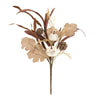 White Pumpkin & Oak Leaf