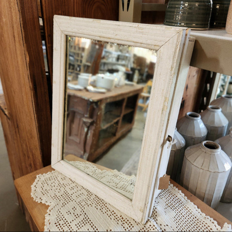 White Vintage Medicine Cabinet