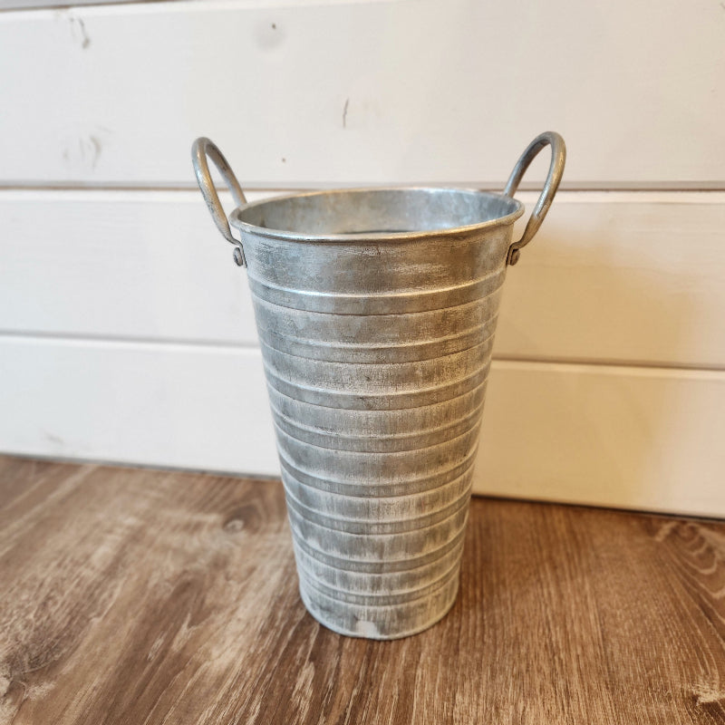 Galvanized Pail with Handles