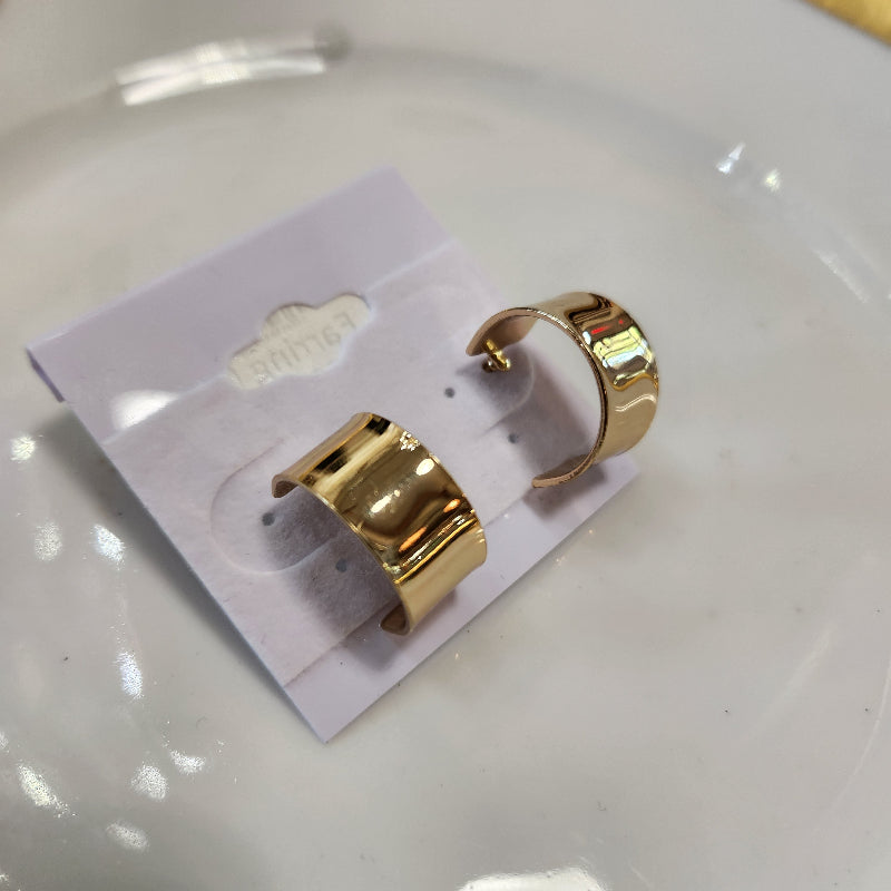 Wide Hoop Earrings