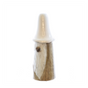 Wood & White Hat Gnome