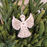 Wood Angel Ornament