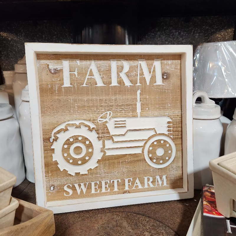 Wood Farm Sweet Farm Sign