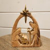Wood & Gold Nativity