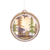 Wood Light Up Ornament