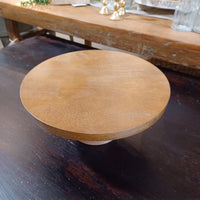 Wood & Metal Pedestal Riser