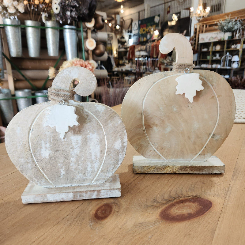 Wood Pumpkin Stand