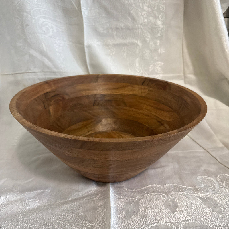 Wood Serving Bowl