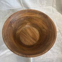 Wood Serving Bowl