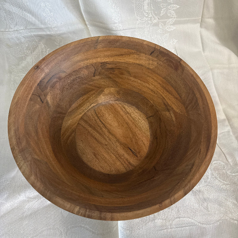 Wood Serving Bowl