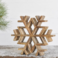 Wood Snowflake