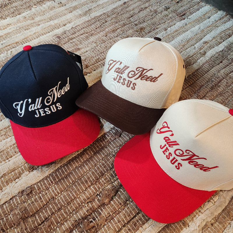 Y'all Need Jesus Trucker Hats