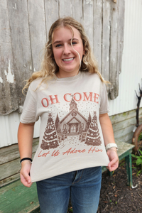 Let Us Adore Him Graphic Tee