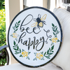 Bee Happy Sign