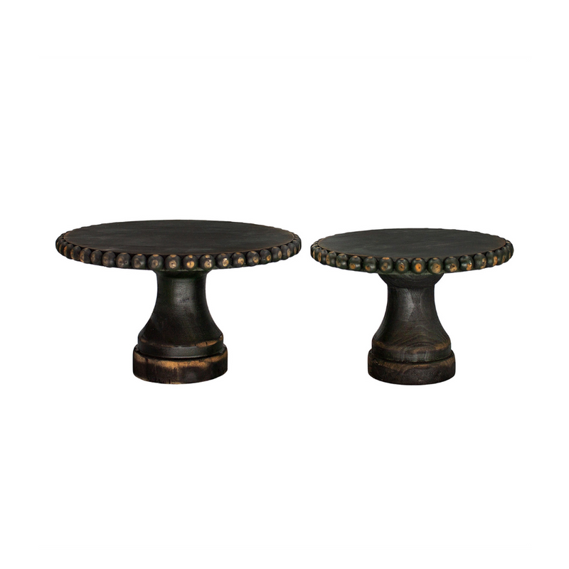 Black Beaded Riser