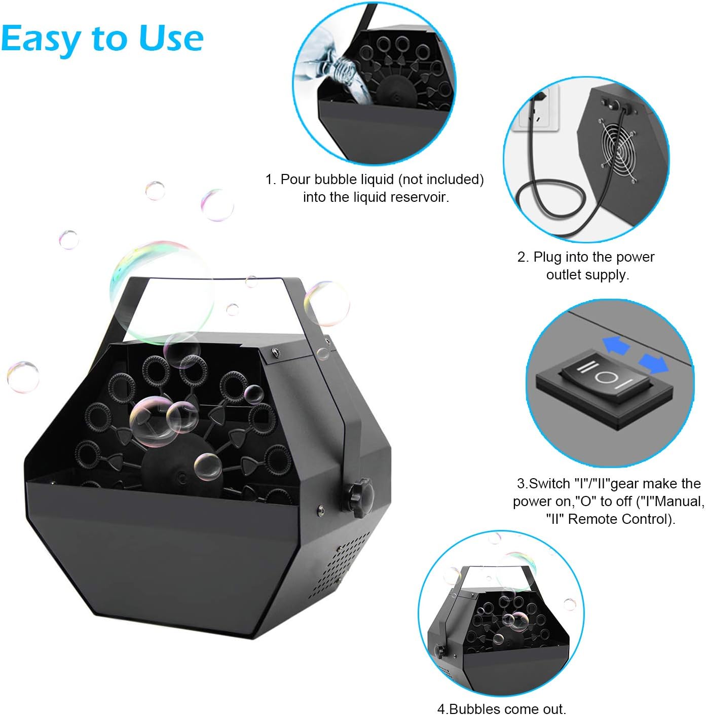 Party Bubble Machine