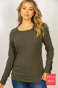 Button Sleeve Top