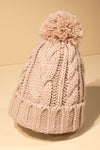 Cable Knit Beanie