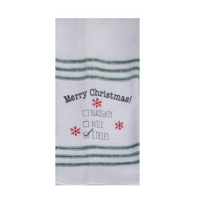 Snarkasm Christmas Towel