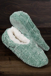 Chenille Slippers