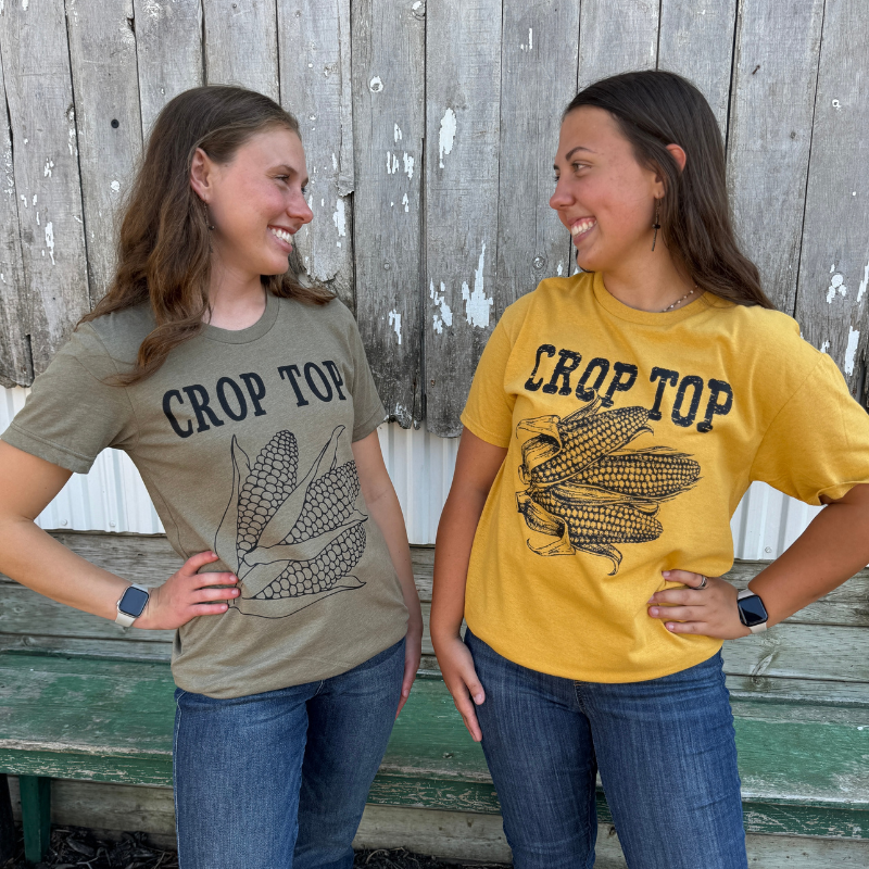 Crop Top Graphic Tee