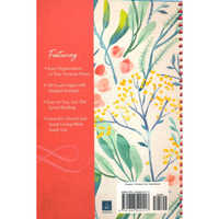 Floral Sermon Notes Journal