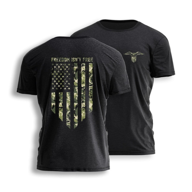 Freedom Isn't Free Camo Tee