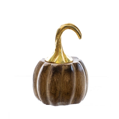 Metal Stem Pumpkin