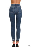 High Rise Distressed Skinny Jean