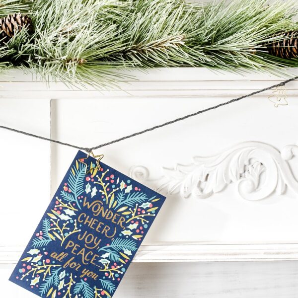 Holiday Card String Hanger