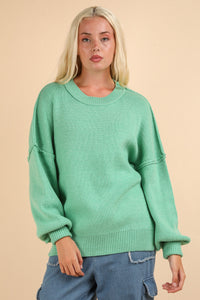 Oversized Mint Sweater