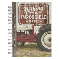 Nothing is Impossible Wirebound Journal