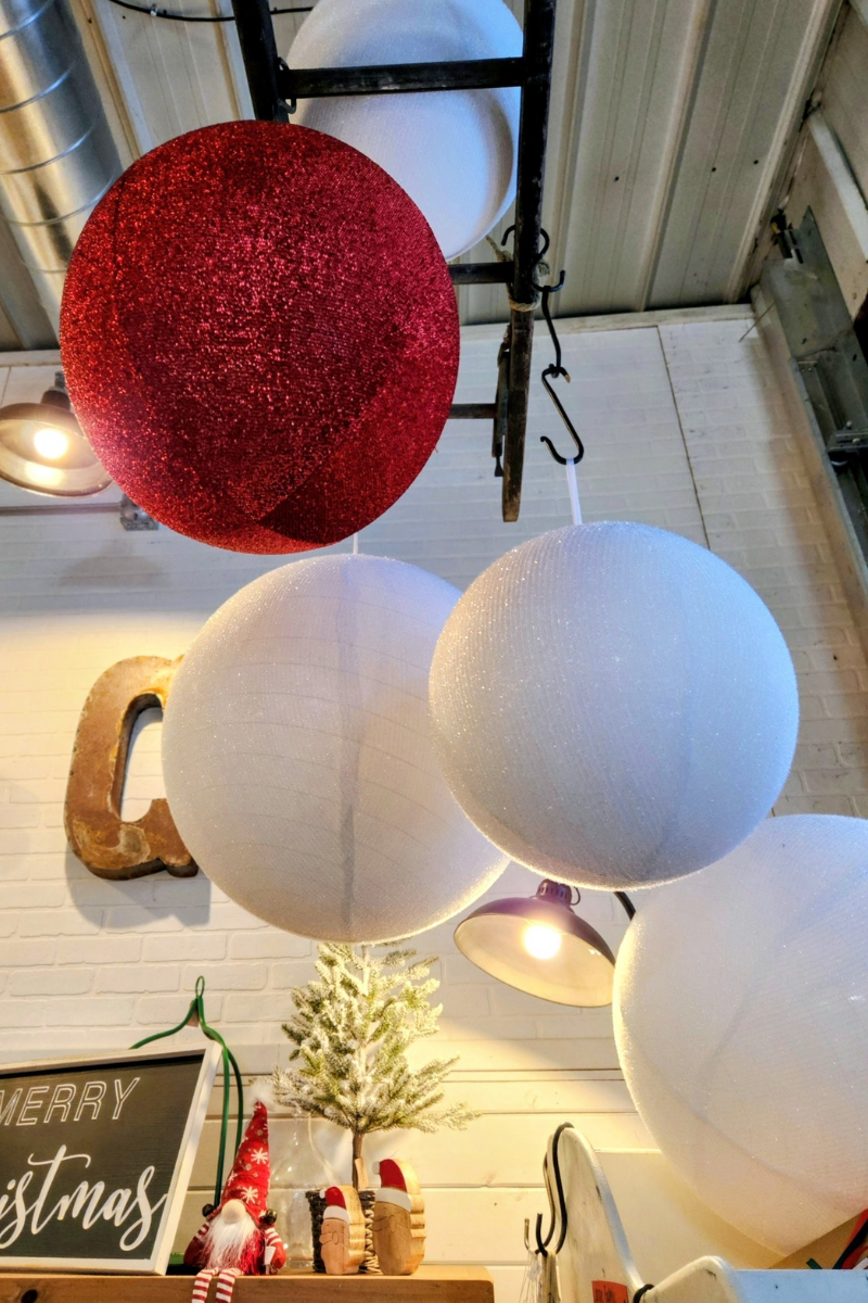 Jumbo Fabric Ornament Ball