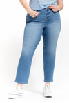 Kinsley High-Rise Straight Ankle Jean