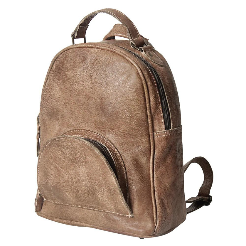 Leather Convertible Backpack