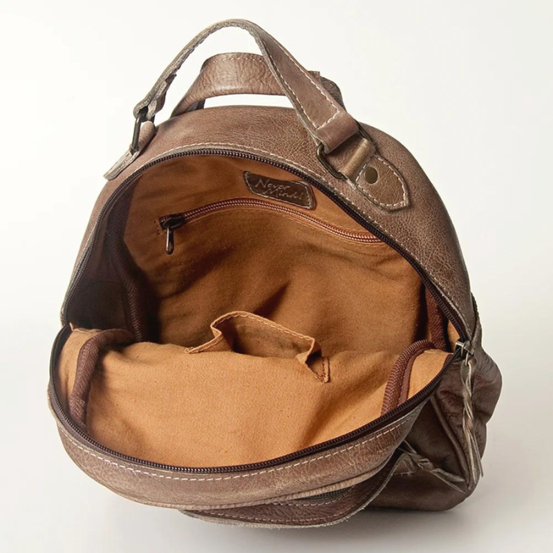 Leather Convertible Backpack
