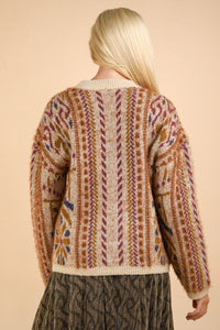 Lurex Pattern Sweater