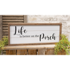 Porch Framed Sign