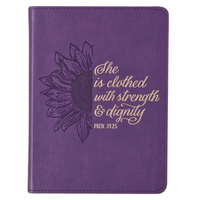 Purple Sunflower Journal