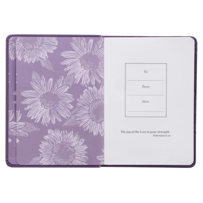 Purple Sunflower Journal