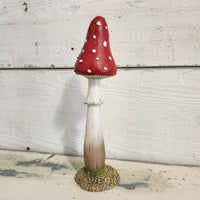 resin-mushroom-red-tall