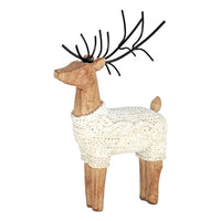 Sweater Deer Ornament