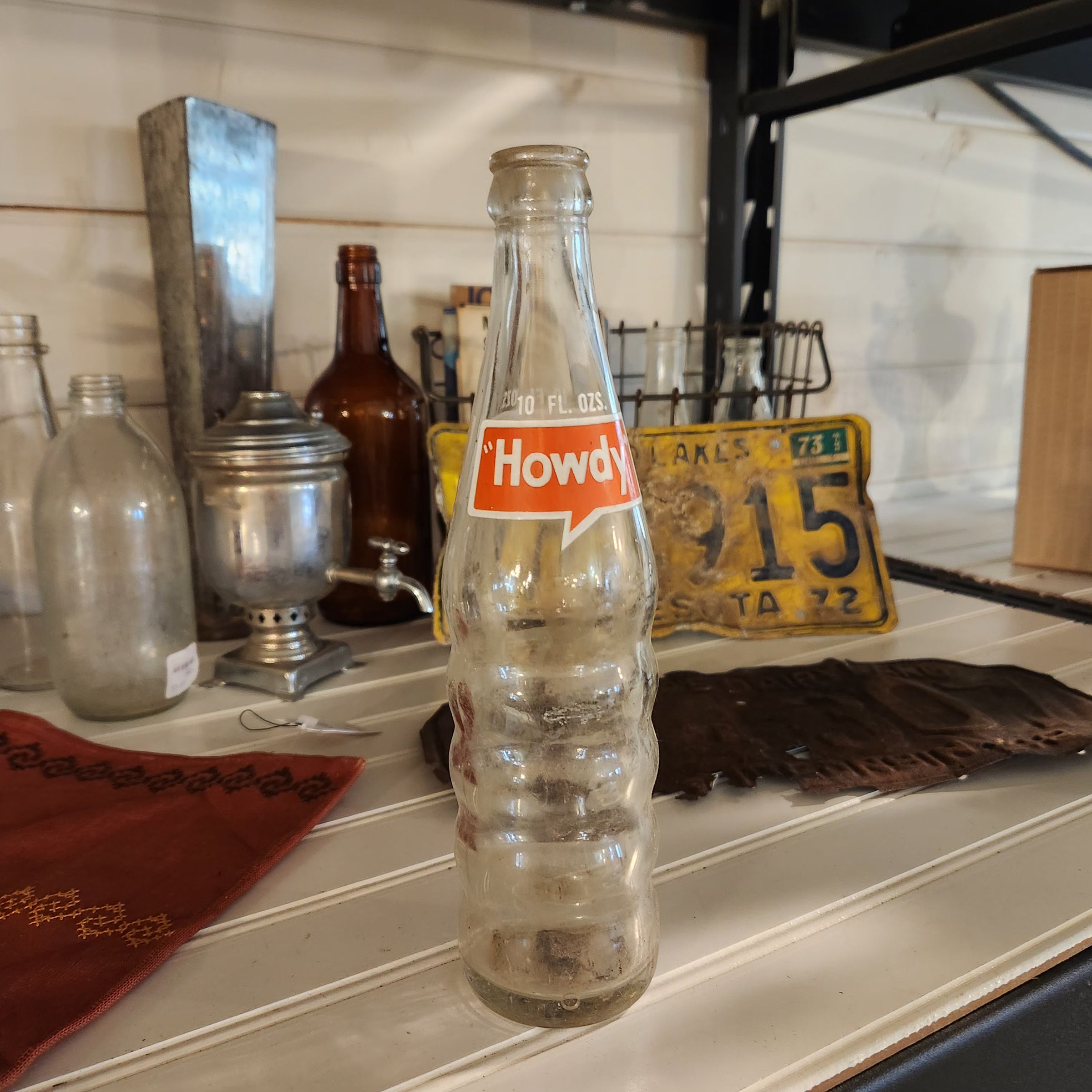 Vintage Howdy Soda Bottle