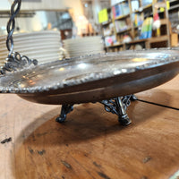 Antique Silver Bridal Basket