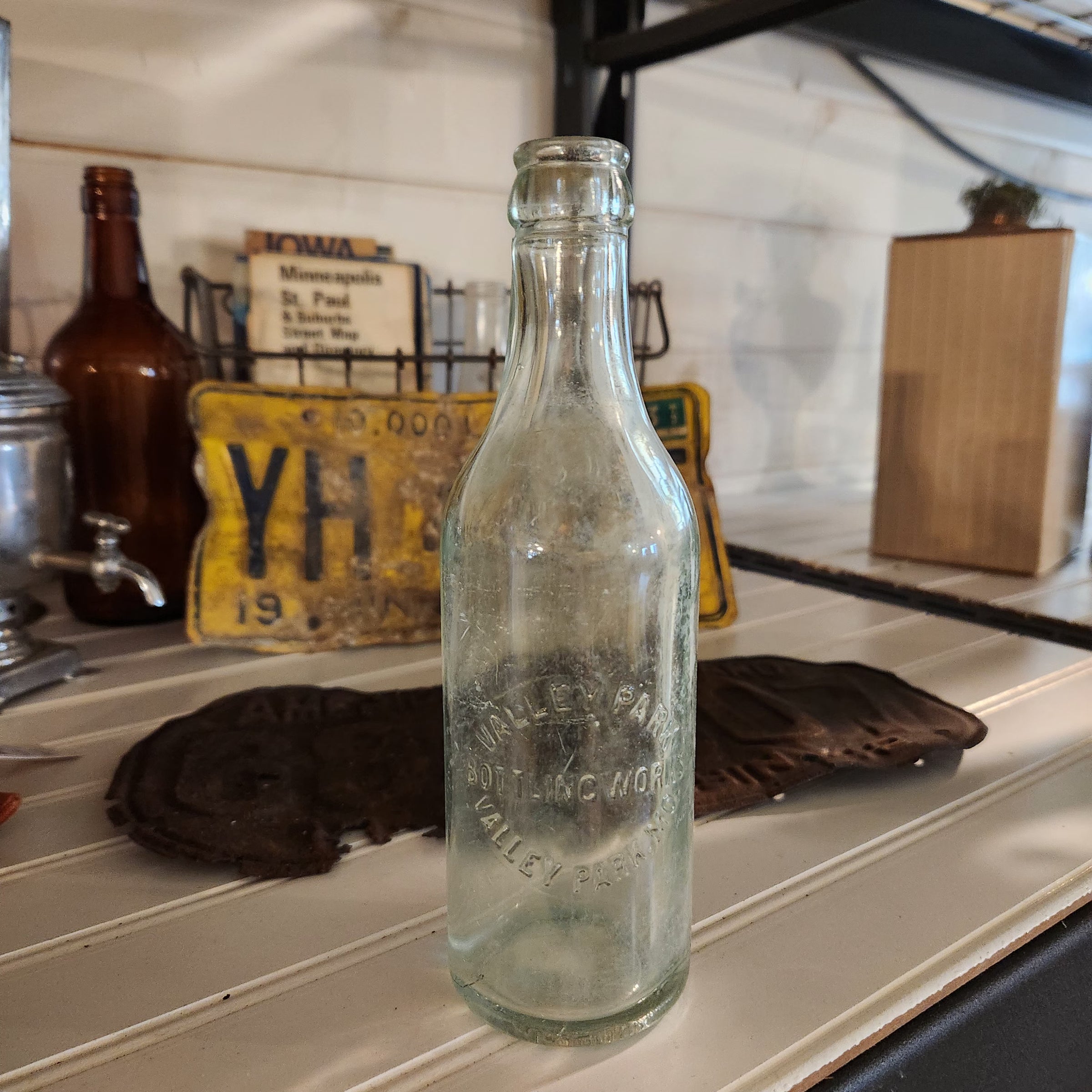Vintage Valley Park Soda Bottle